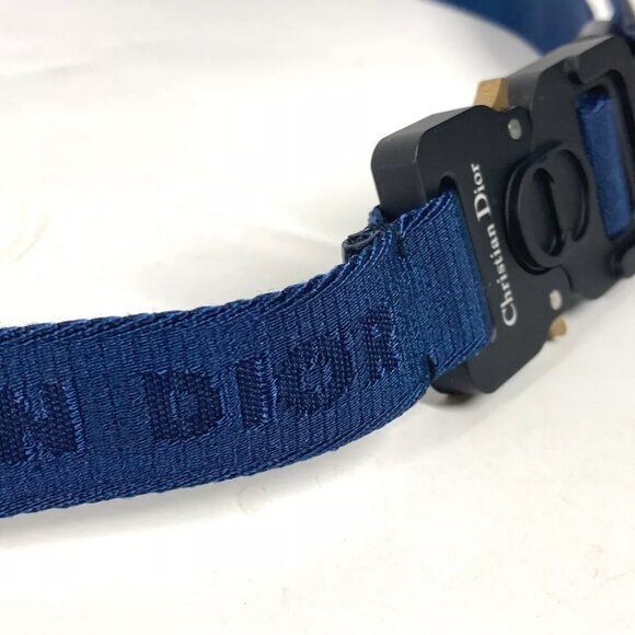 Dior Logo Gacha Belt belt Canvas Navy main image 4